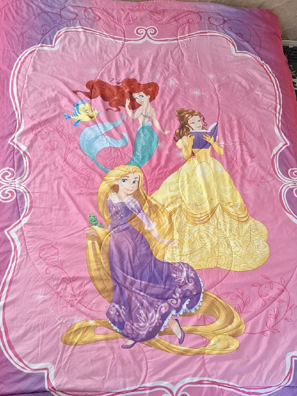 Disney Princess Pink Blanket